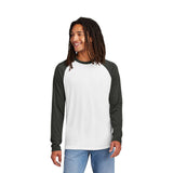 Allmade® Unisex Tri-Blend Long Sleeve Colorblock Raglan (Q969922)