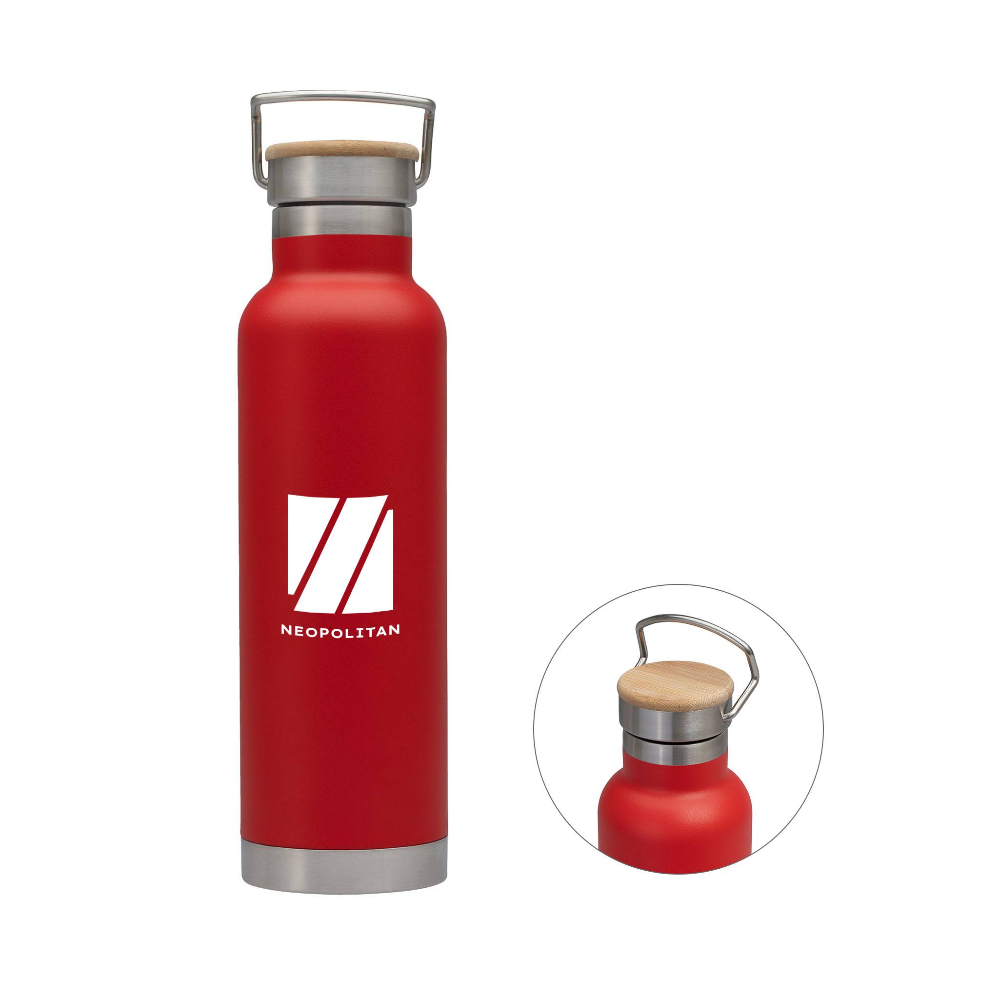 Nimba 22 Oz. Double Wall Stainless Steel Bottle  Imprinted with Logo (Q970111)