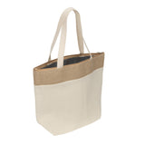 Savanna Jute & Recycled Cotton Cooler Tote (Q970922)