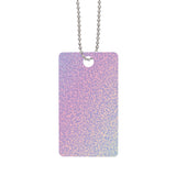 Acrylic Charm With Chain - Rectangle (Q971122)