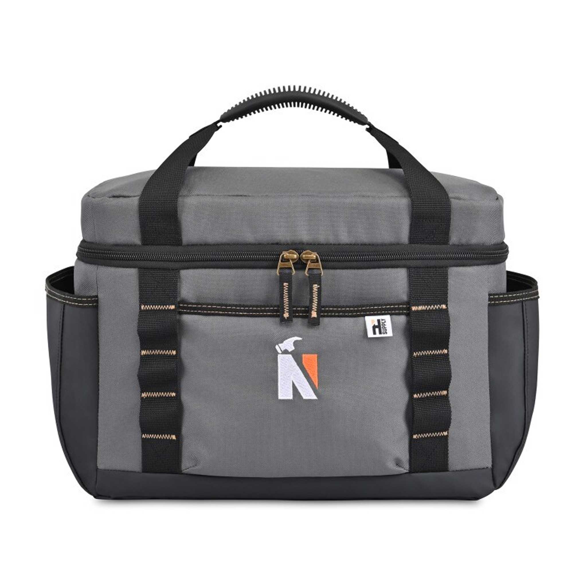 Heritage Supply Pro XL Lunch Cooler - Dark Grey  Imprinted with Logo (Q972022)