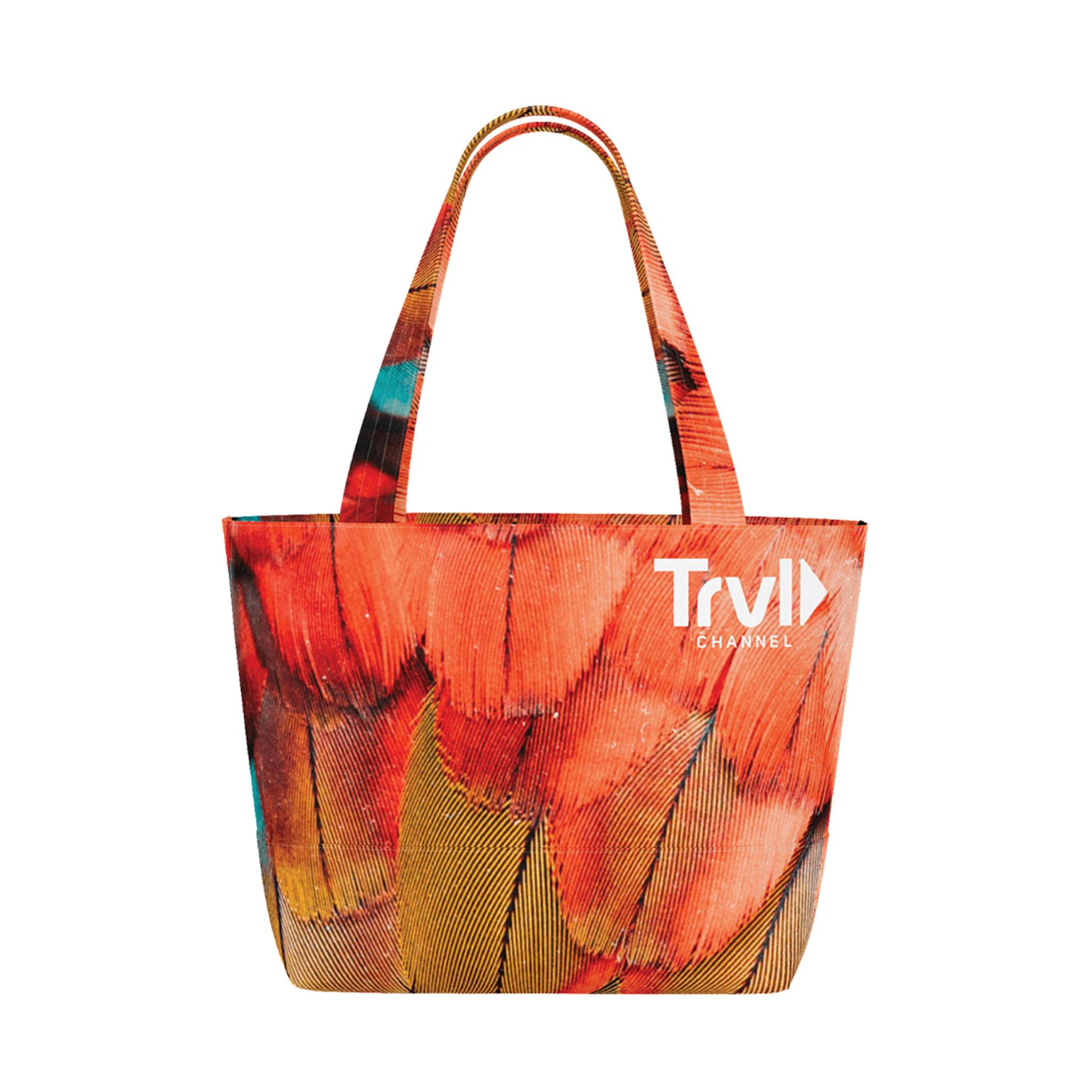Lilac Import Upgraded Small Tote Bag  Imprinted with Logo (Q972522)
