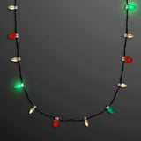 0.5 Inch Mini Bulbs Christmas Lights Necklace  Imprinted with Logo (Q973432)