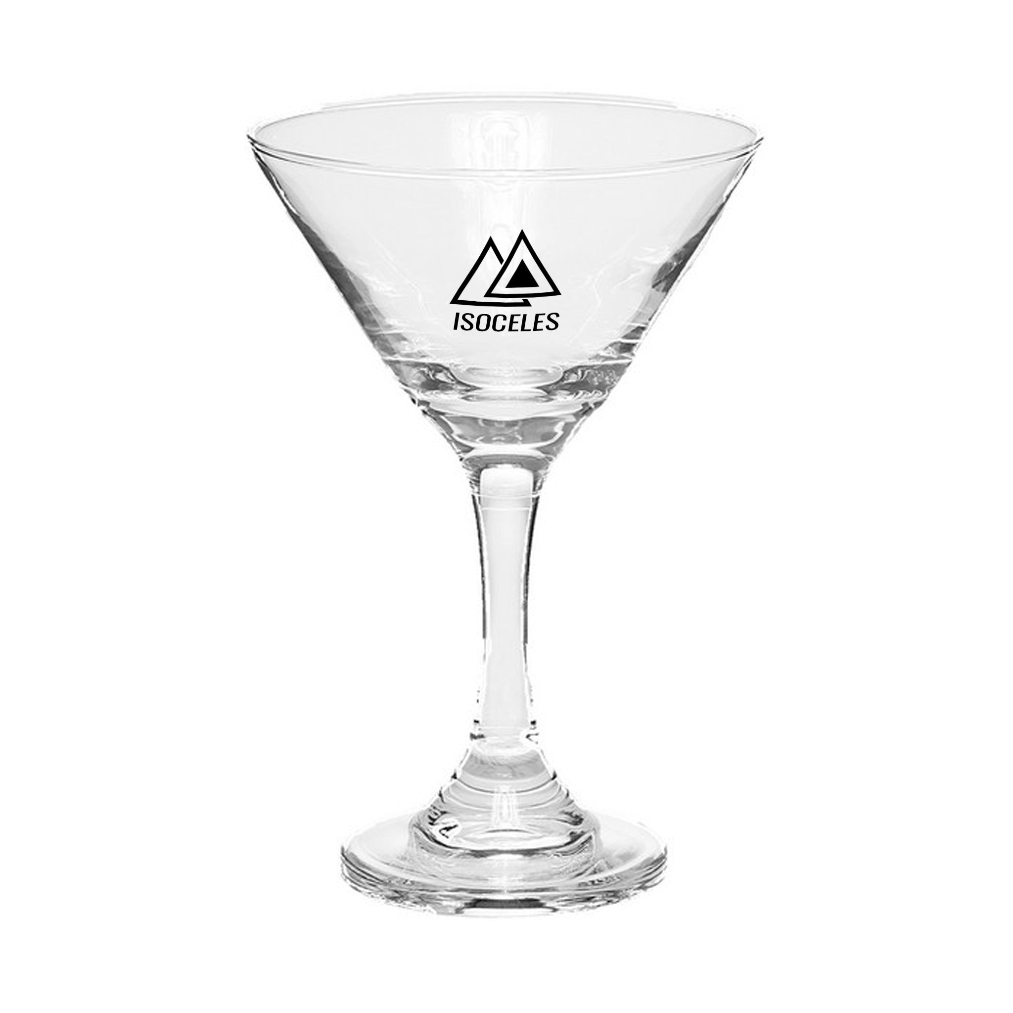 9.25 Oz. Minnetonka Martini Glass  Imprinted with Logo (Q974532)