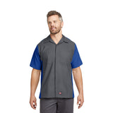 Red Kap® Short Sleeve Ripstop Crew Shirt (Q975332)