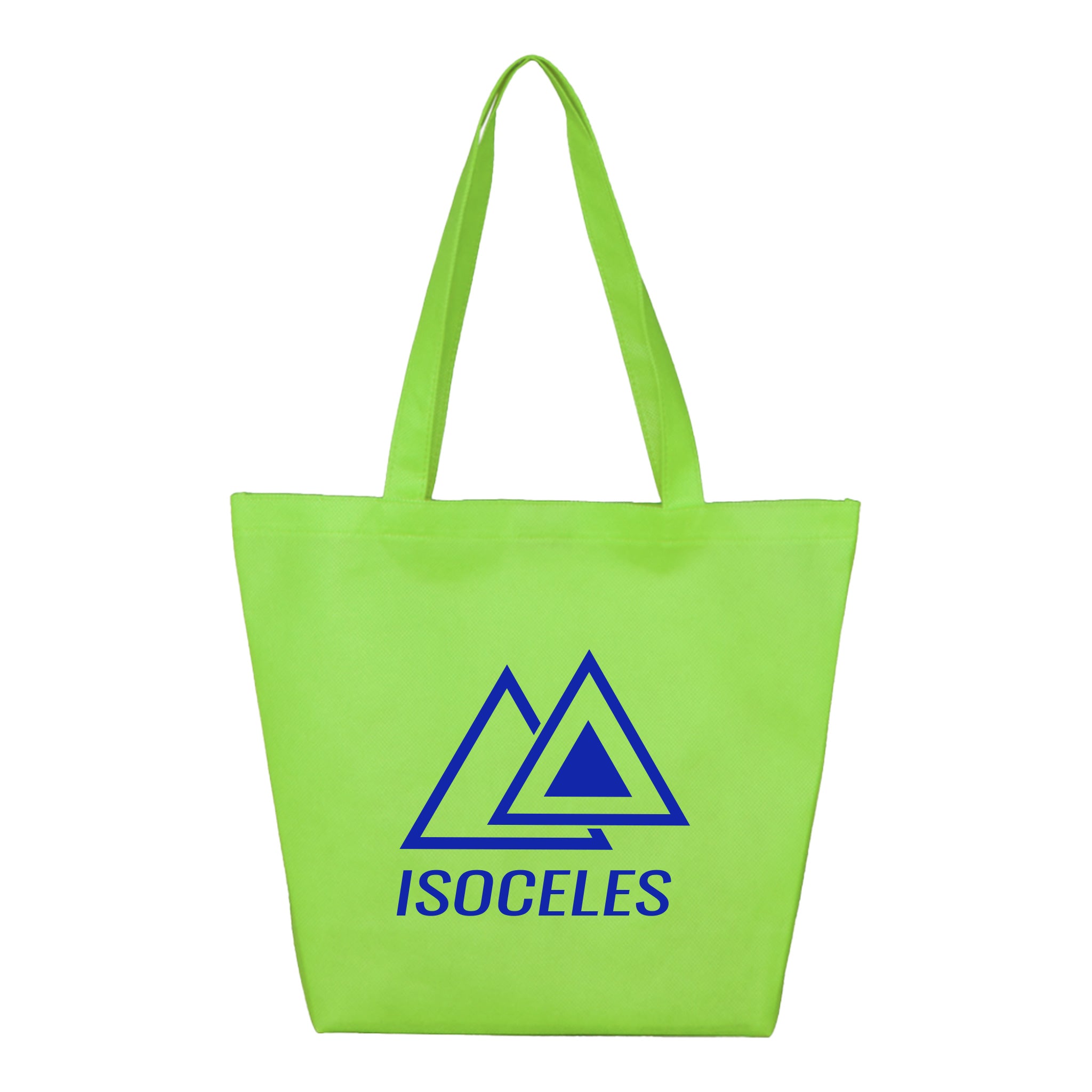 Shopping Tote Bags With Hook & Loop Fastener Closure (Q975711)