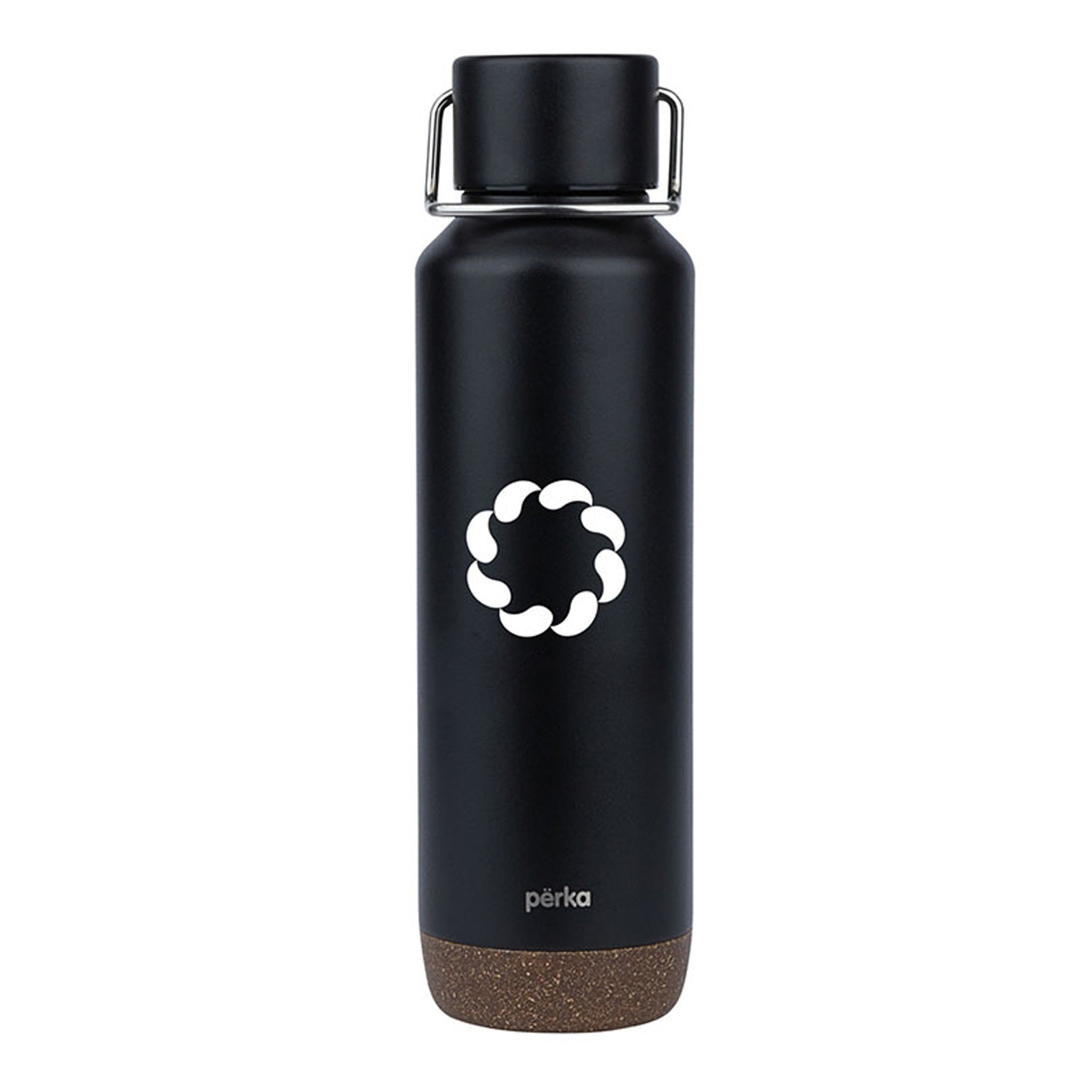 Perka® Cabrillo 24 Oz. Double Wall Water Bottle  Imprinted with Logo (Q975822)