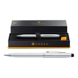 Cross® Century II Lustrous Chrome Pen - Pad Print (Q976022)