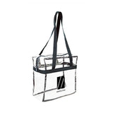 12 x 12 x 6 Inch Clear Zipper Tote With Handles (Q976422)