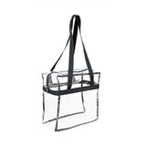 12 x 12 x 6 Inch Clear Zipper Tote With Handles (Q976422)