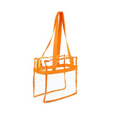 12 x 12 x 6 Inch Clear Zipper Tote With Handles (Q976422)