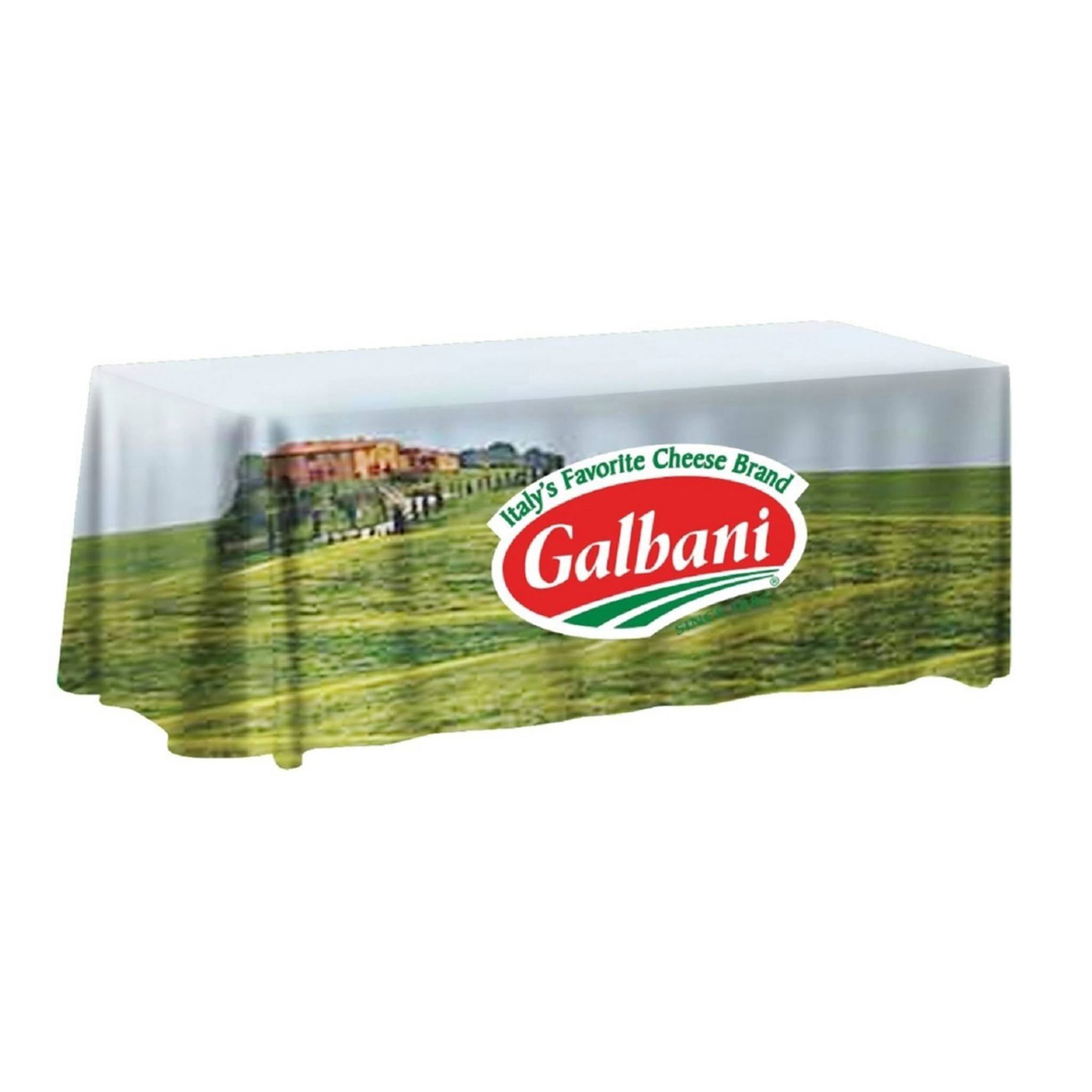 6-ft. Non-Fitted Table Cover Multi-Panel Print  Imprinted with Logo (Q978022)