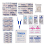 25 Pc Medium First Aid Kit in Press-Open Case (Q978432)