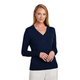 Brooks Brothers® Women's Cotton Stretch V-Neck Sweater (Q978722)