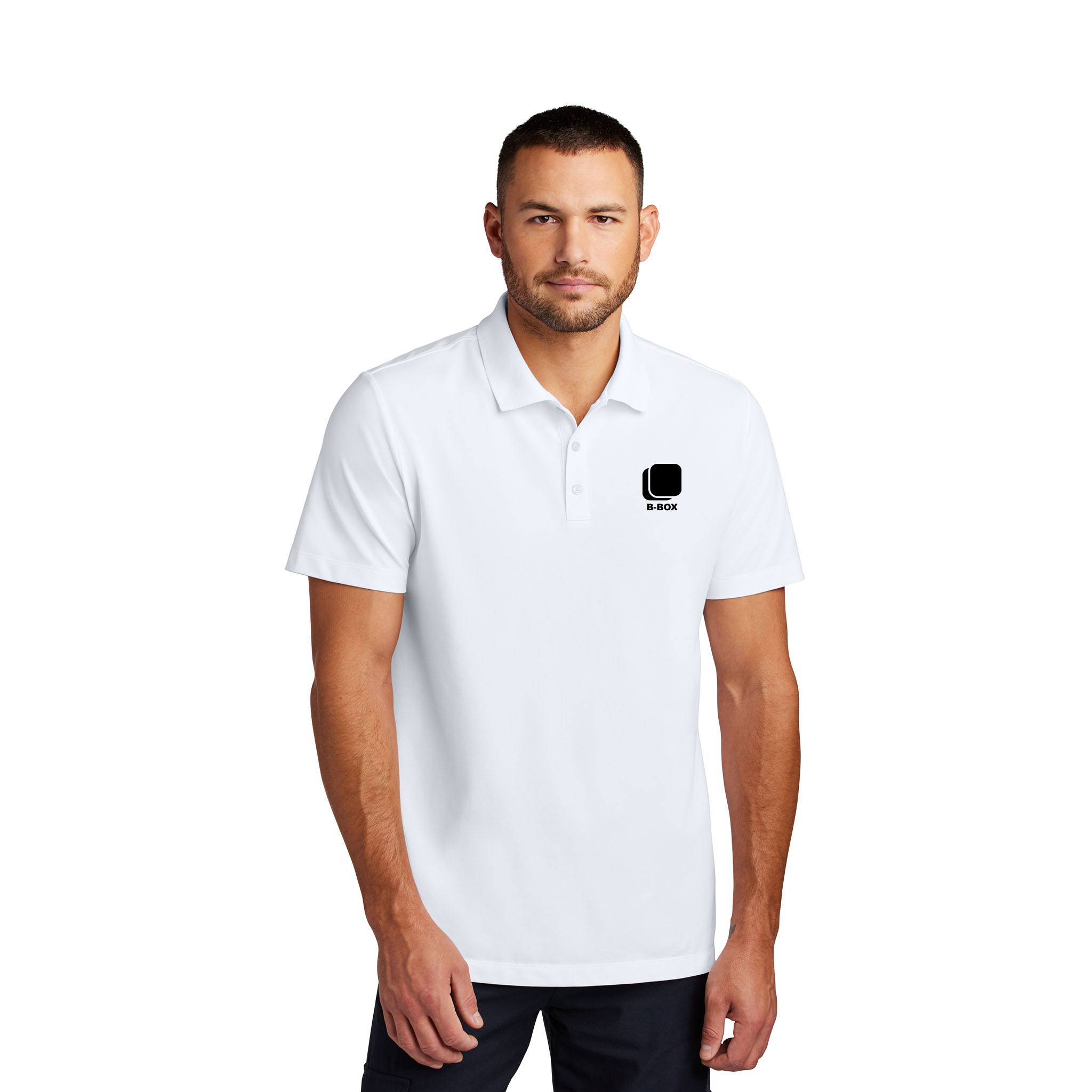 Mercer+Mettle® Stretch Pique Polo  Imprinted with Logo (Q978922)