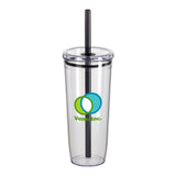 Norris 20 oz Recycled Acrylic Straw Tumbler (Q980532)