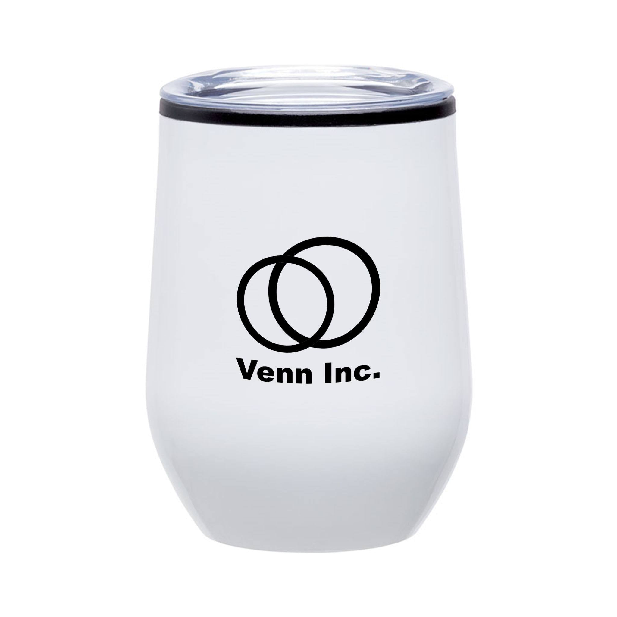 12 Oz. Chianti Double Wall Tumbler  Imprinted with Logo (Q980622)