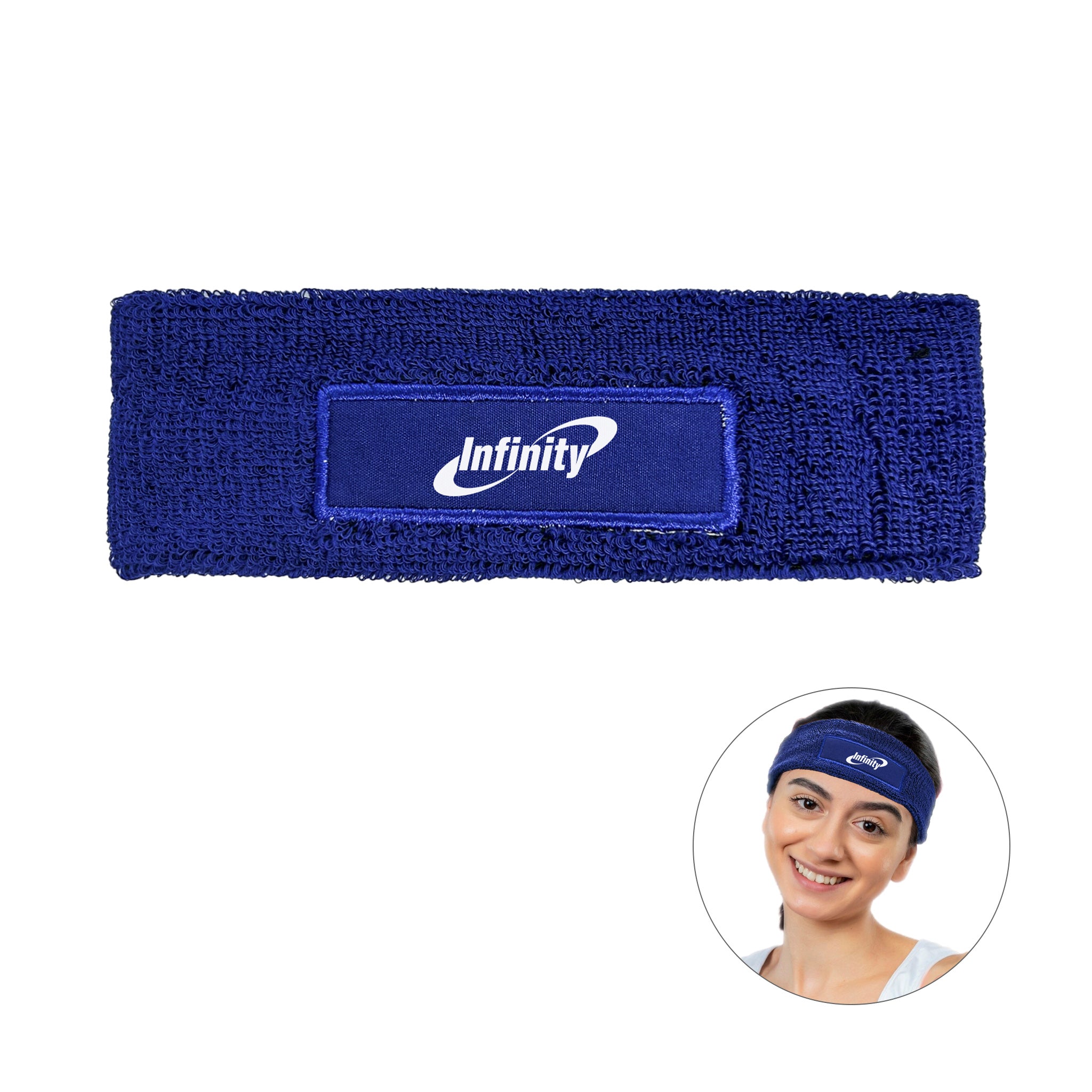 Head Sweatband  Imprinted with Logo (Q982122)