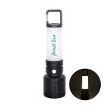Dream Team 2-in-1 Recycled ABS Plastic Rechargeable Flashlight With Lantern (Q982632)