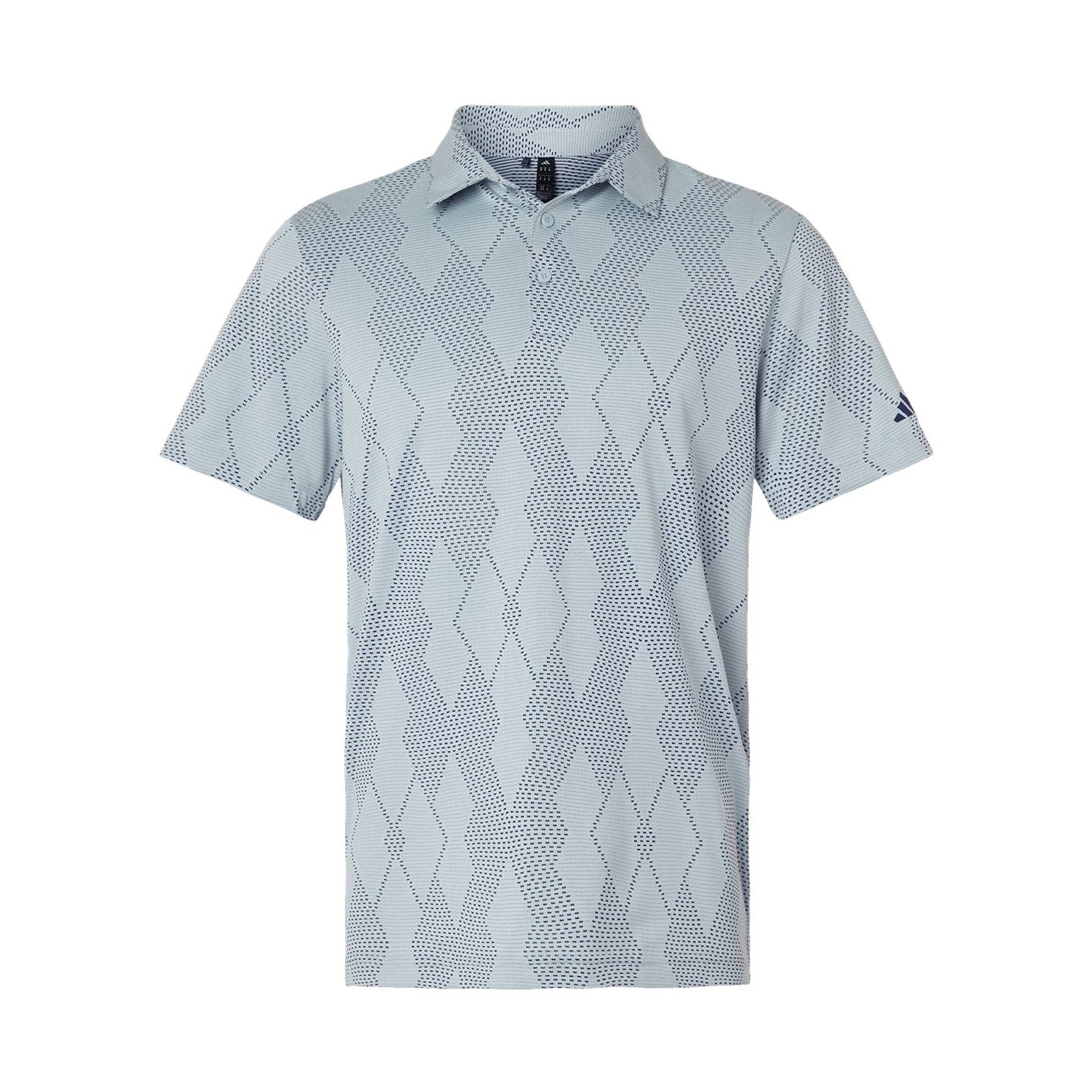 Adidas Men's Ultimate365 Textured Polo  Imprinted with Logo (Q983332)