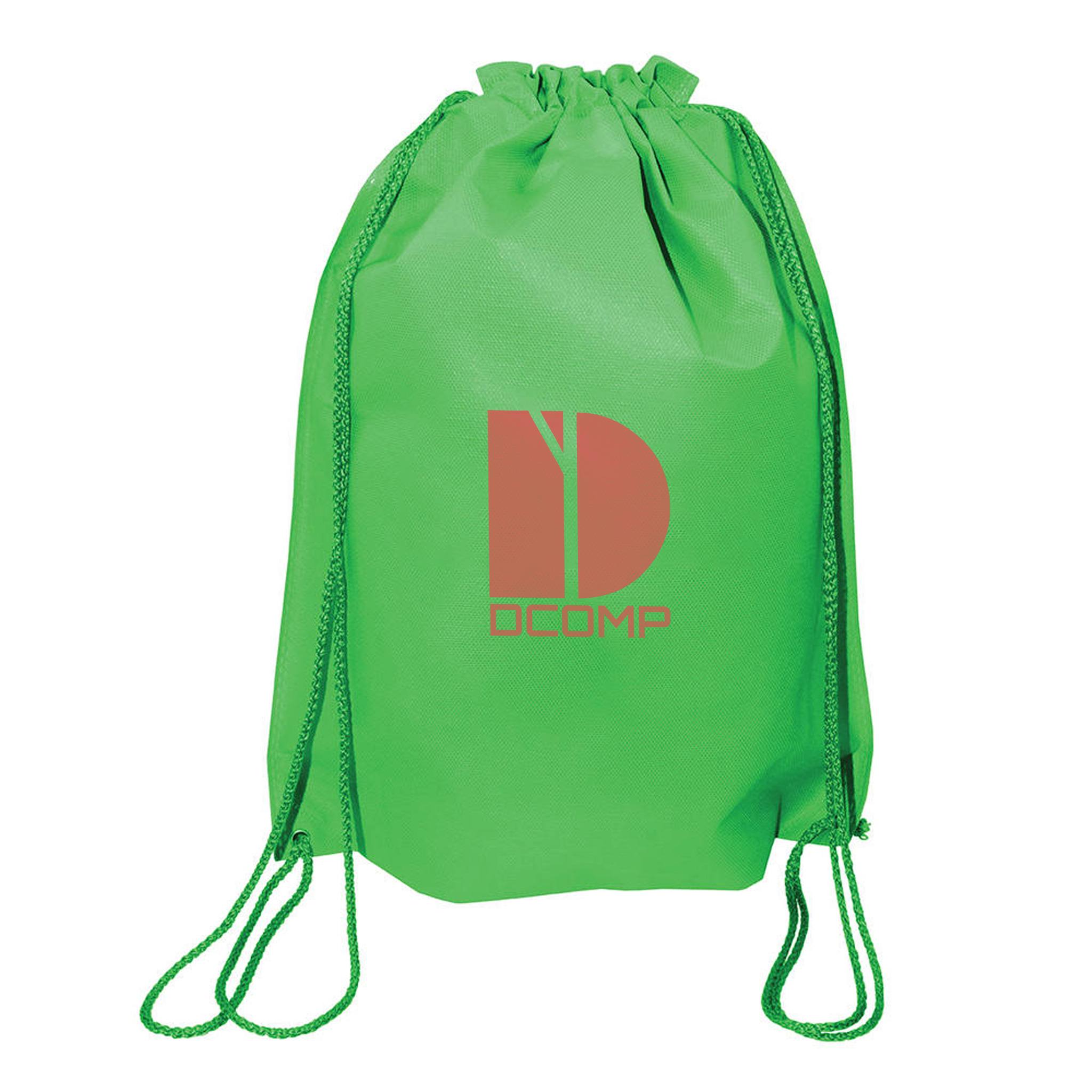 NW Drawstring Backpack With Gusset - FC  Imprinted with Logo (Q983822)