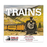 Trains Calendar  Imprinted with Logo (Q984722)