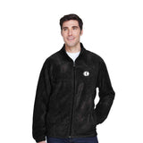 Harriton Men's 8 oz. Full-Zip Fleece  Imprinted with Logo (Q985465)
