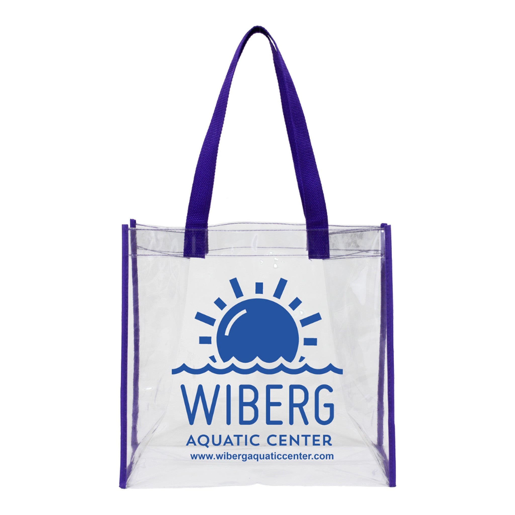 Matterhorn Clear Vinyl Stadium Compliant Tote Bags  Imprinted with Logo (Q985711)