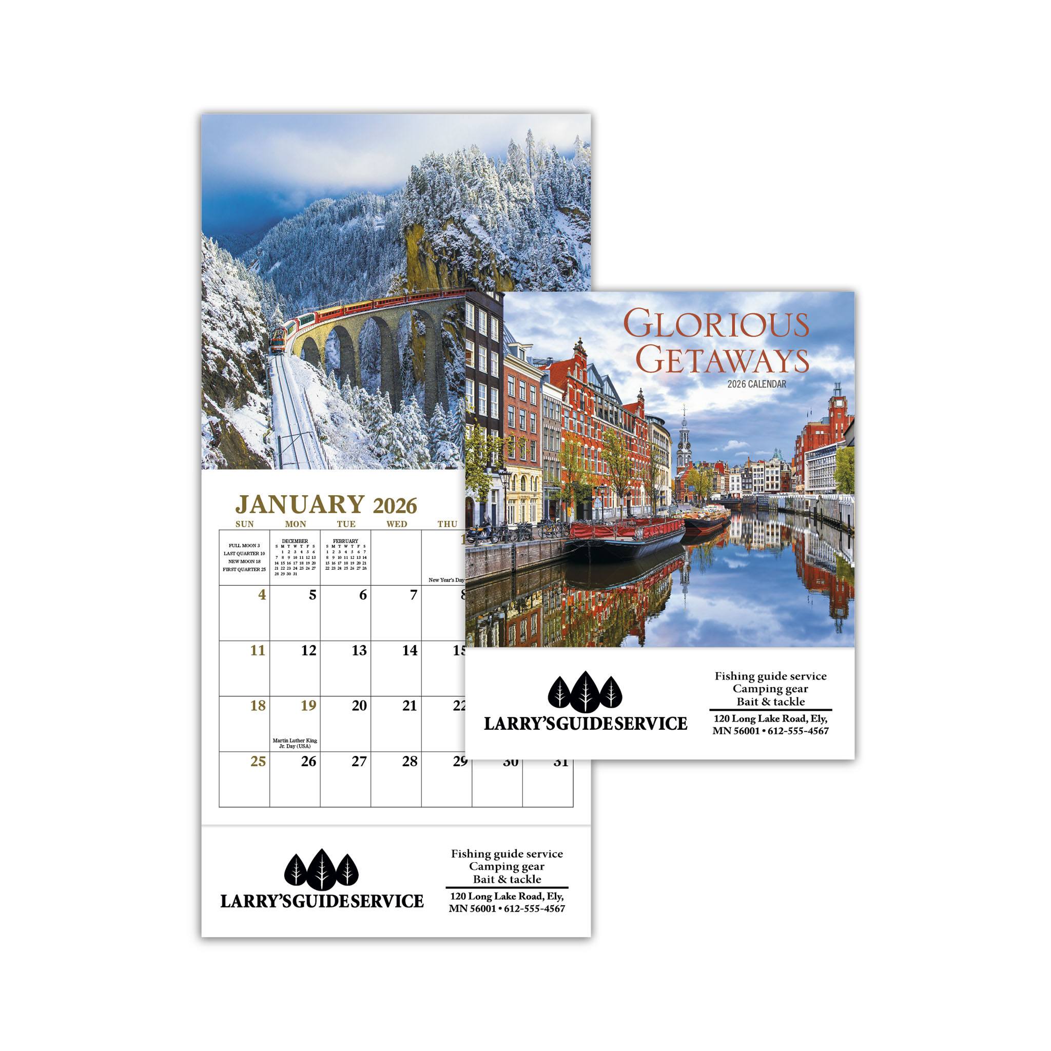Glorious Getaways - Mini Calendar (Q985722)