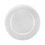 9 Inch Classicware® Clear Plastic Plates - FC (Q986011)
