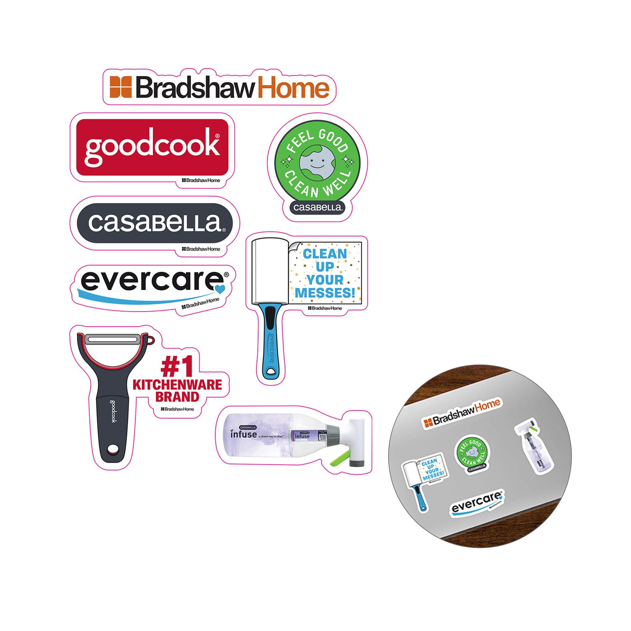 Customcut™ 6 x 8 Inch Vinyl Sticker Sheets (Q987022)