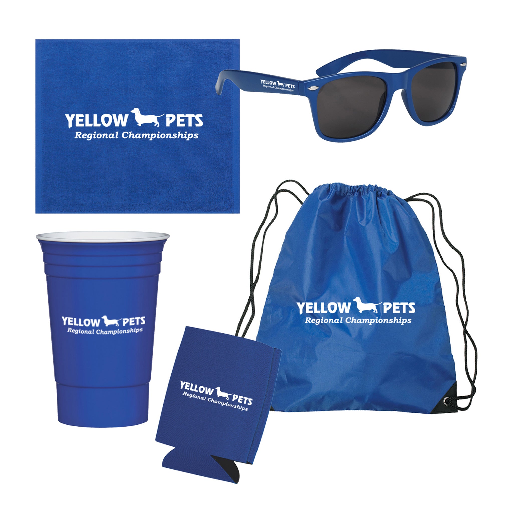 Tailgate Drawstring Bag Kit  Imprinted with Logo (Q988411)