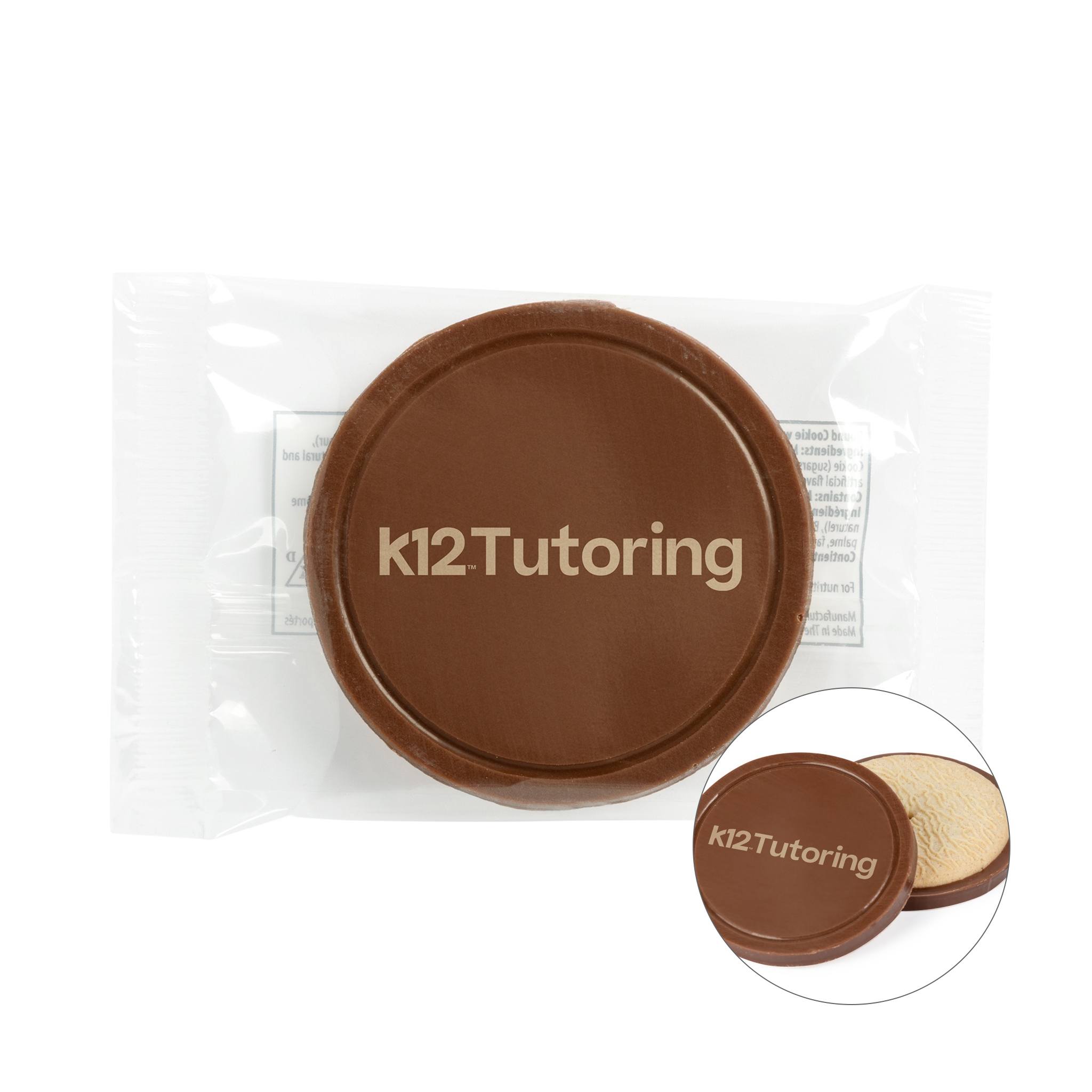 Etched Round Chocolate Cookie (Q991632)
