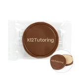 Etched Round Chocolate Cookie (Q991632)