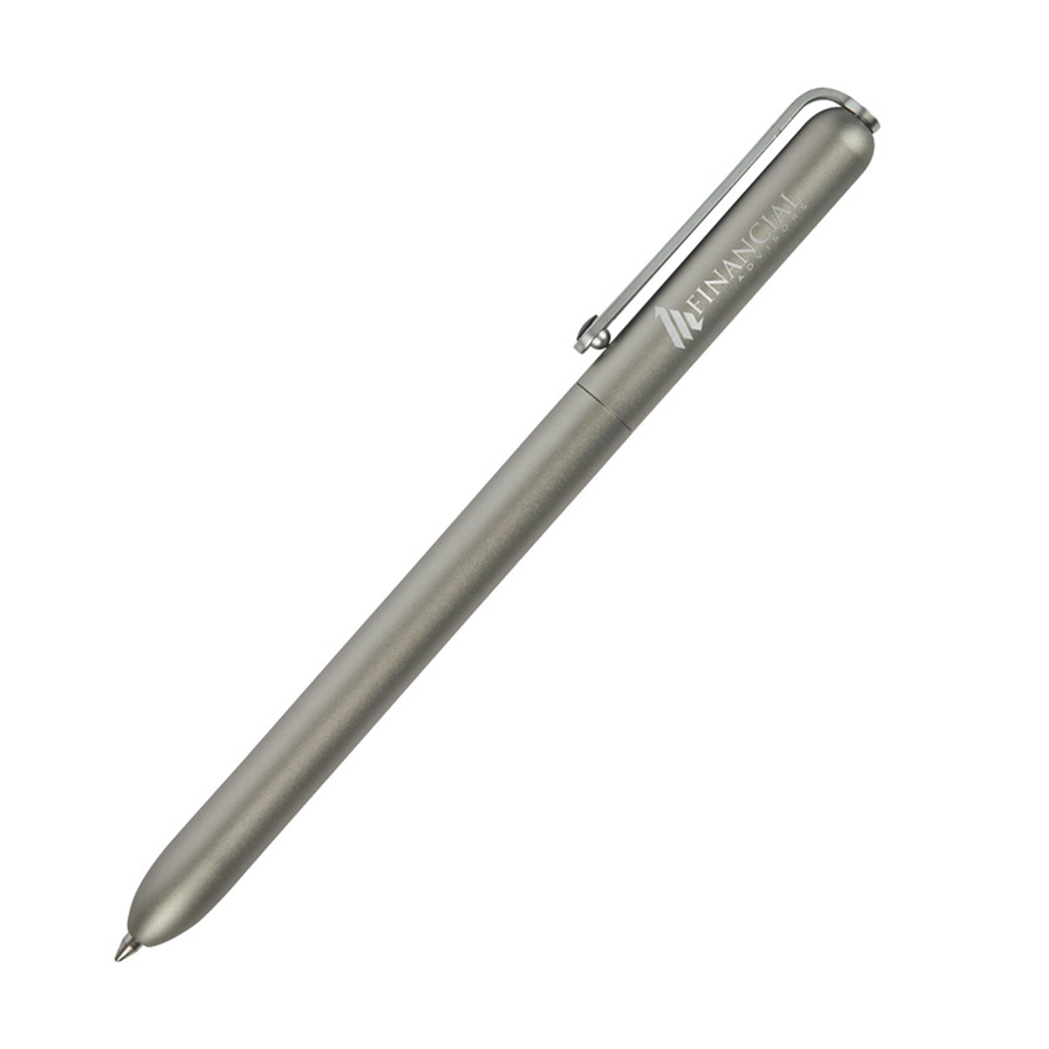 Scope Twist-Action Aluminum Gel Pen  Imprinted with Logo (Q993022)