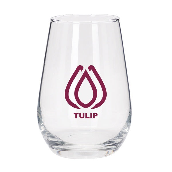 16 Oz. Tipsy Vaso Silicia Stemless Wine Glass (Q994022)