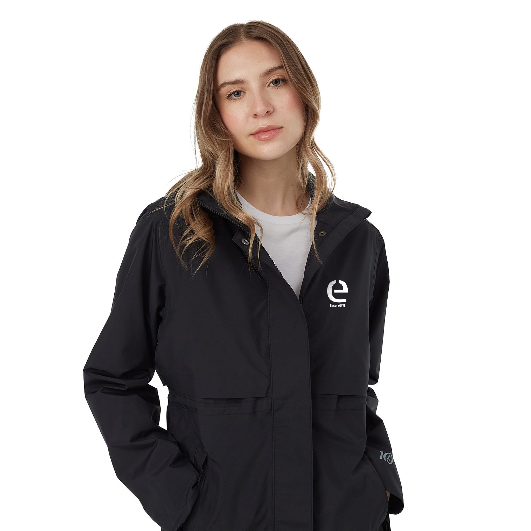 tentree Nimbus Long Rain Jacket - Women's  Imprinted with Logo (Q994922)