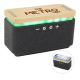Boost Fabric & FSC® Bamboo Speaker With Wireless Charging Pad (Q997532)