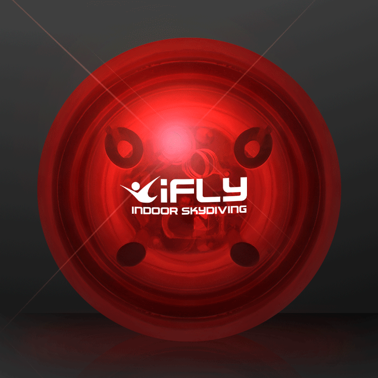 1.8" Blinky Red Rubber Bounce Balls (Q749911)