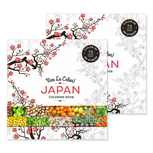 Vive Le Color! Japan Coloring Book  Imprinted with Logo (Q221311)
