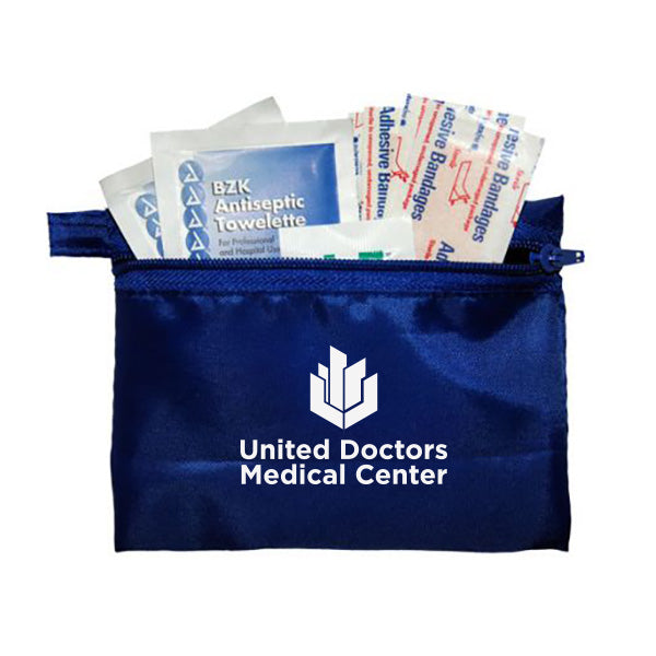 First Aid Kit In Pouches  Imprinted with Logo (Q1000911)