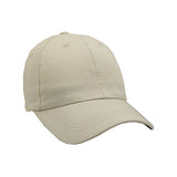 Unconstructed Chino Washed Cotton Twill Cap (Q100240)