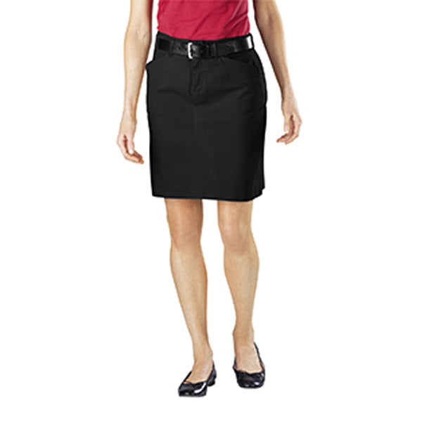 Dickies Ladies Stretch Twill Skirt  Imprinted with Logo (Q105011)