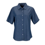 Women's Short-Sleeve Hudson Denim Shirts (Q107911)