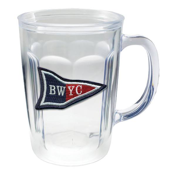 14 Oz. Thermal Mug Embroidered Emblem  Imprinted with Logo (Q111522)