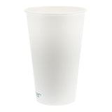 16 Oz. White Digital Paper Cups (Q112211)