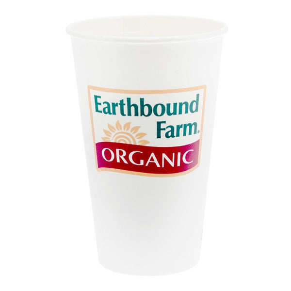 16 Oz. White Digital Paper Cups  Imprinted with Logo (Q112211)