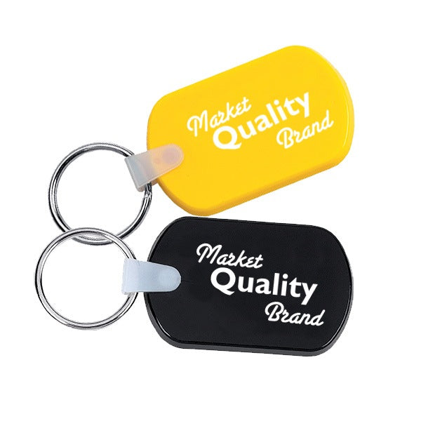 Custom Rectangular Soft Key Tag (Q11245) - Key Tags with Logo | Quality ...