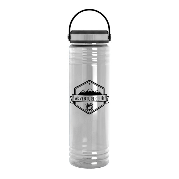 24 Oz. Slim Fit Water Bottle With EZ-Grip Lid  Imprinted with Logo (Q112722)