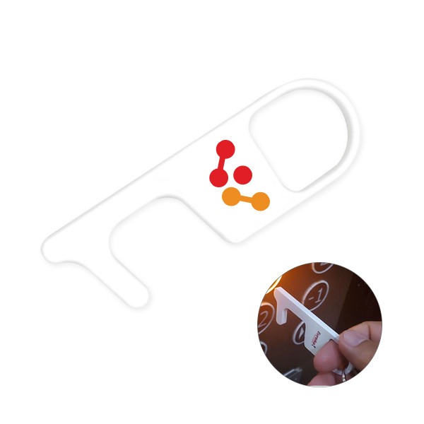 Acrylic Door Opener & Touch Free Safety Tool  Imprinted with Logo (Q118011)